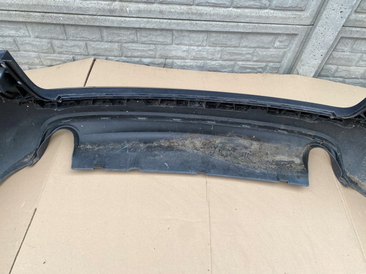 фото №11, Audi a6 c6 4f9 бампер накладка диффузор спойлер зад 4f9807511a оригинал