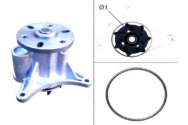 фото №2, Val506952 насос води citroen