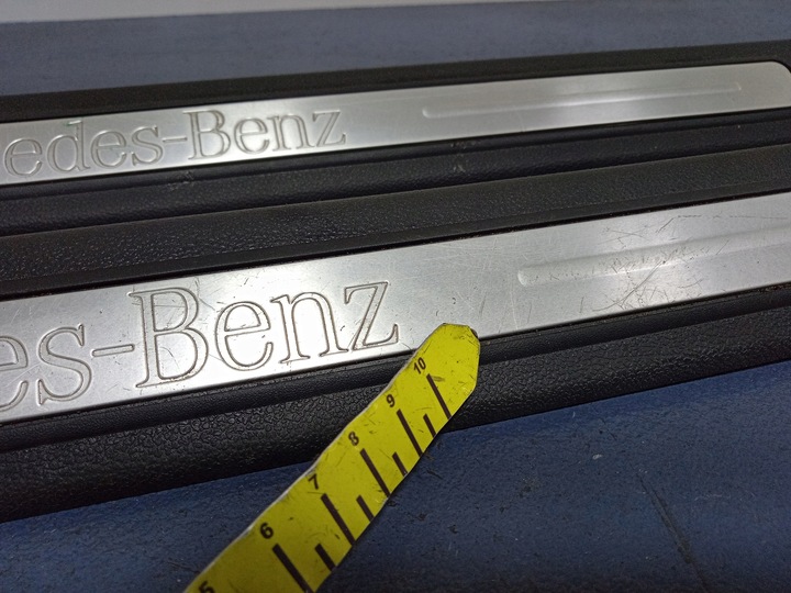 фото №4, B класс w245 планки накладки пороговые перед 2 szt