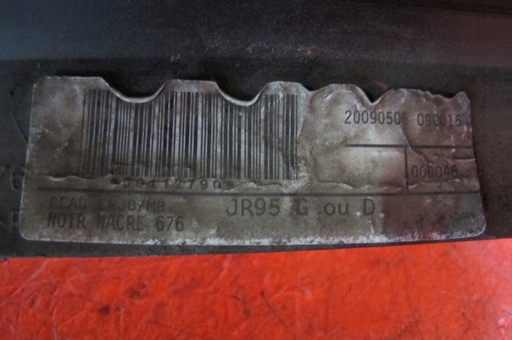 фото №10, Renault scenic 3 iii планка защита стёкла лобовой стойка правая перед nv676