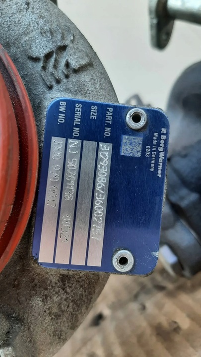 фото №1, Турбина турбонагнетатель 31293086/36002757 36002664 volvo номер l42