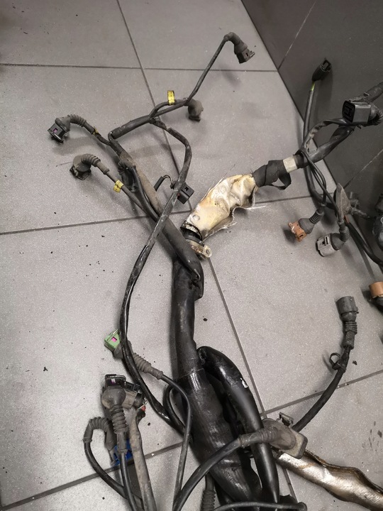 фото №5, Жгут двигателя audi a8 d2 2.8 uk amx 4d2971713al