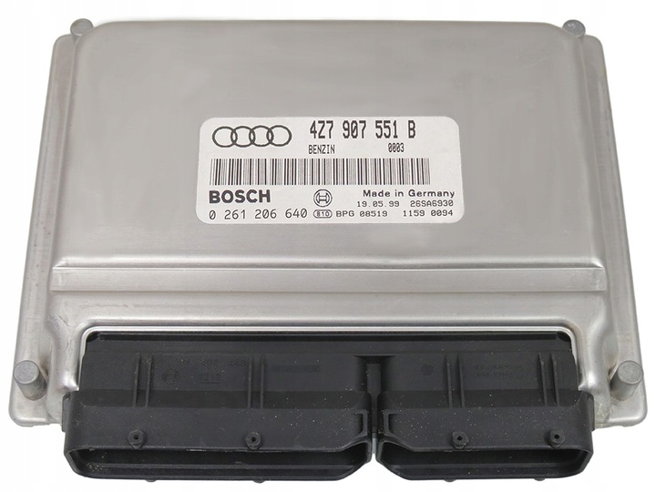 фото №1, Комп'ютер ecu a6 2.7 audi 4z7907551b 0261206640