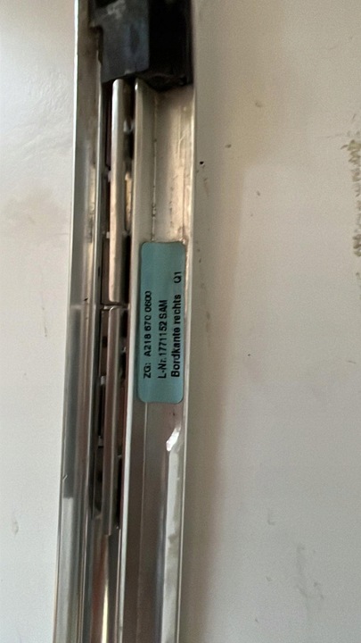 фото №6, Mercedes cls w218 планка декоративная a2186700500