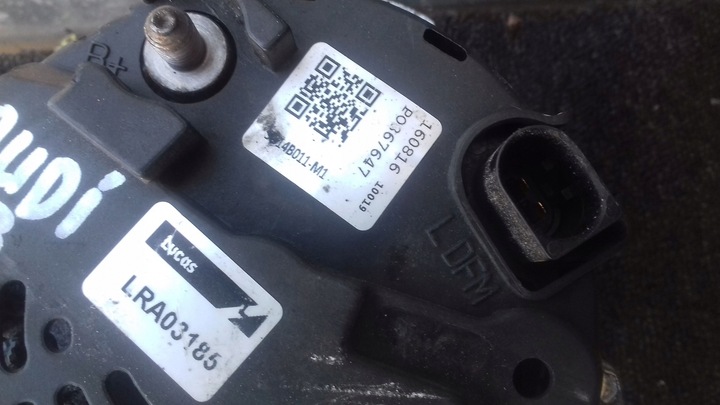 фото №5, Генератор lra03185 audi a3 8v 2.0tdi lucas