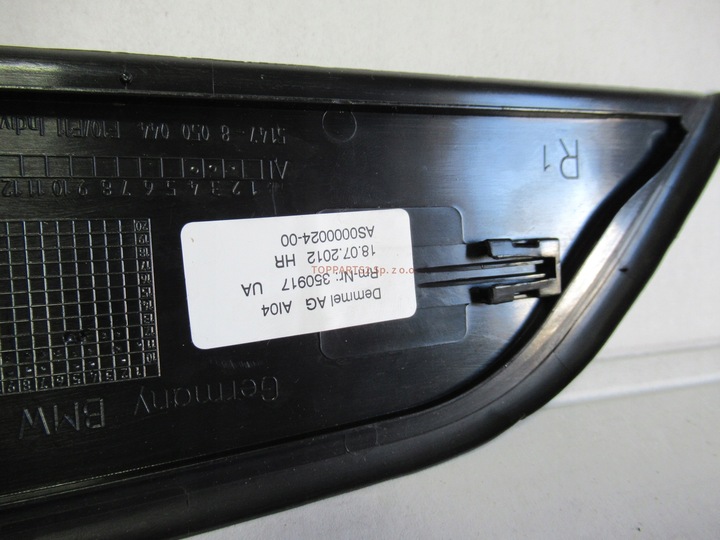 фото №9, Bmw m5 f10 планка пороговая правый зад 8050048