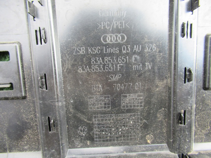 фото №14, Audi q3 ii s line s-line 83a 19- решітка решітка радіатора 83a853651f 83a853651e