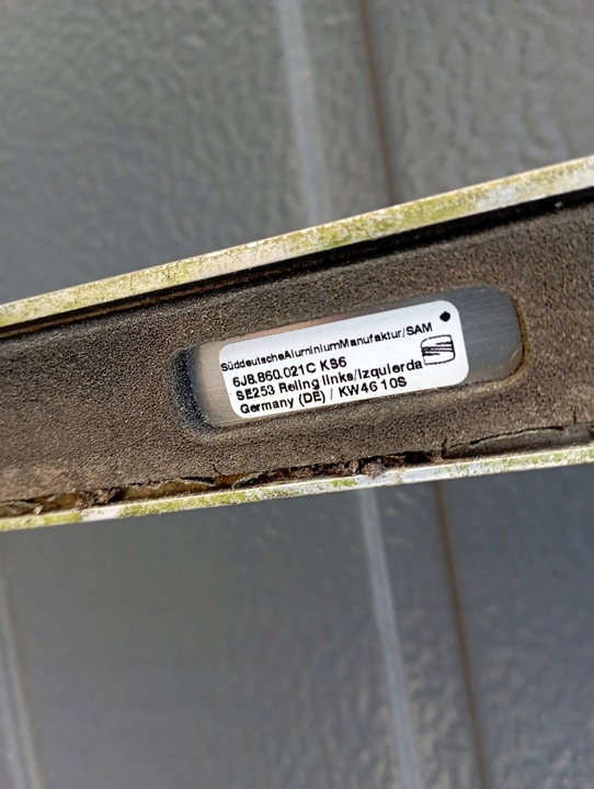 фото №6, Seat ibiza iv 4 6j универсал рейлинги крышные комплект 6j8860022c 6j8860021c