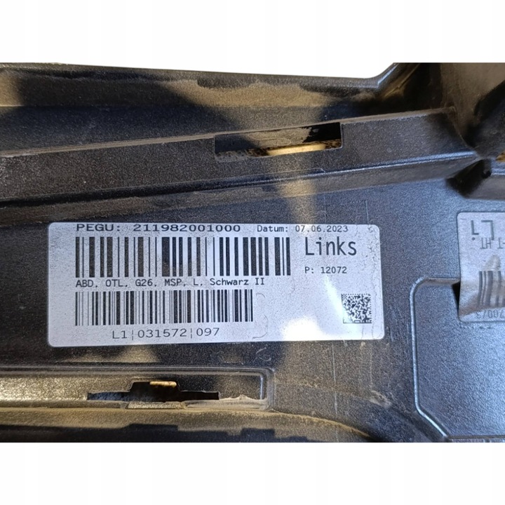 фото №6, Bmw i4 2023 левая сторона планки, накладки