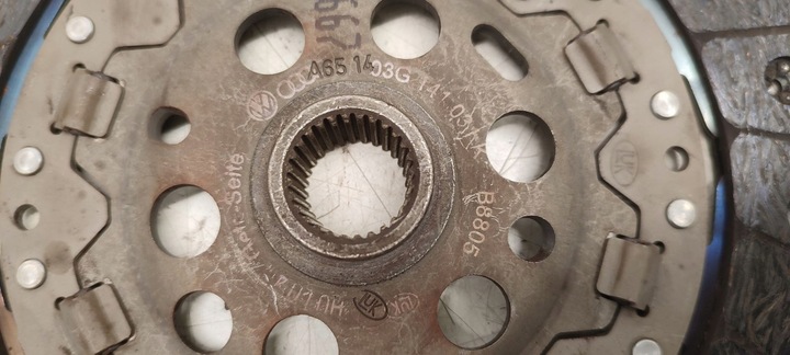 фото №6, Колесо двухмассовый диск прижим сцепление skoda octavia ii рестайлинг 1,9 tdi