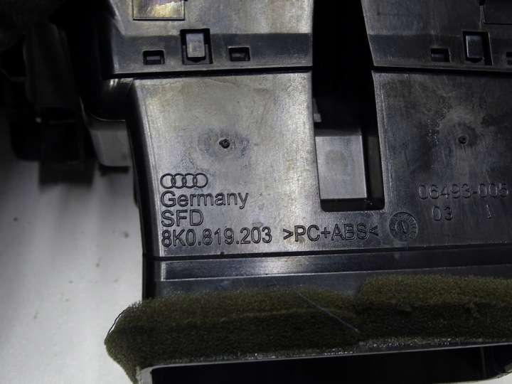 фото №7, Решётка воздуховод зад задняя 8k0819203 audi a4 b8 a5 8t