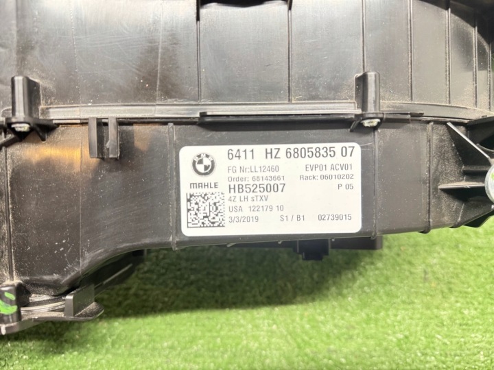 фото №14, Отопитель подача воздуха комплект bmw x5 g05 x6 g06 usa 6805835