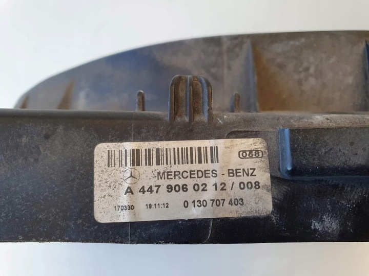 фото №5, Mercedes v 447 вентилятор радіатор 4479060212