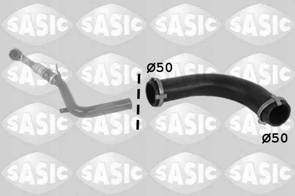 фото №2, 3336229 шланг интеркулер ford c-max focus ii 2,0tdci fi50 sasic