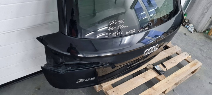 фото №4, Sq5 q5 80a крышка багажника зад задняя ly9t стекло 19r as3 80a827025d