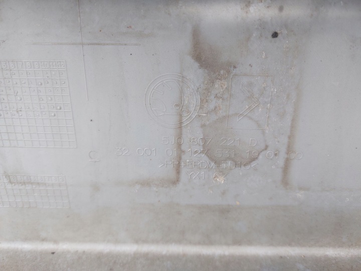 фото №13, Бампер перед переднее омыватель skoda fabia ii рестайлинг 5j0 eu