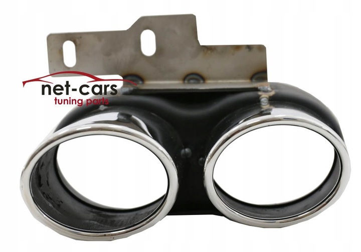 фото №13, Диффузор спойлер audi a7 c8 4k8 4k 18- wz rs7 s7 s line blac наконечники хром