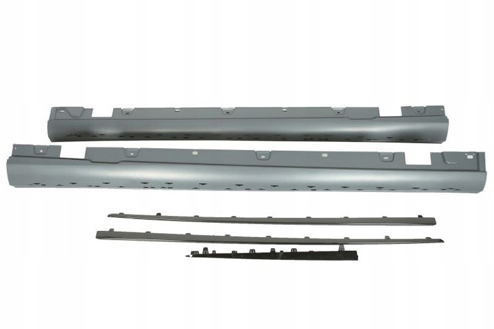 фото №1, Захист порога l=p чорний do mal з рейками mercedes e-klasa w213 2016-2019