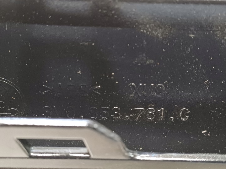 фото №8, Skoda superb 3 iii рамка решётка решётка радиатора перед 3v0853761c