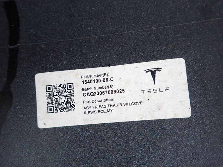 фото №12, Tesla модель y 20- бампер перед переднее 1540100-06-c