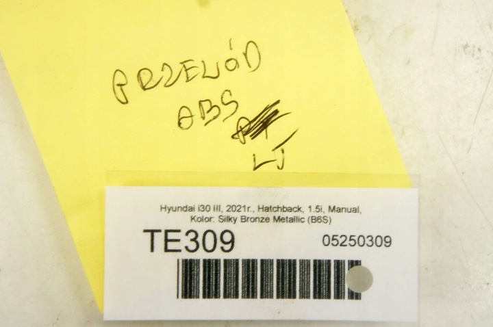 фото №6, Te309 hyundai i30 iii джгут шланг датчик abs лівий зад 91920g4000