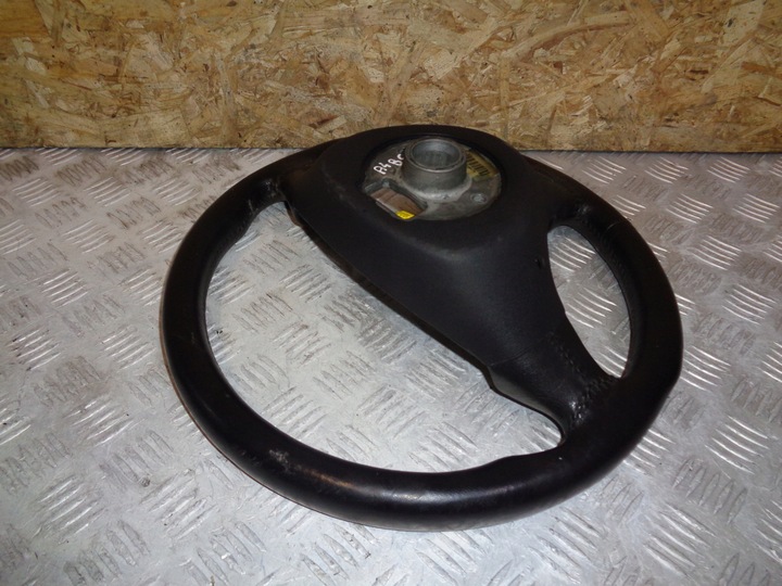 фото №6, Руль кожаный трёхспицевый audi a4 b6 00-06