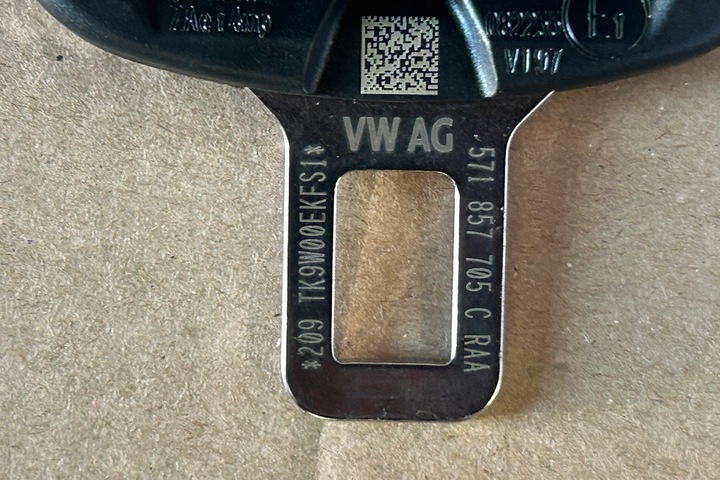 фото №16, Vw tiguan 3 2024-2025 ремни безопасности 571857705c+571857706c oem