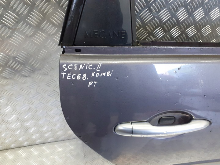 фото №3, Двері правий зад renault scenic ii tec68