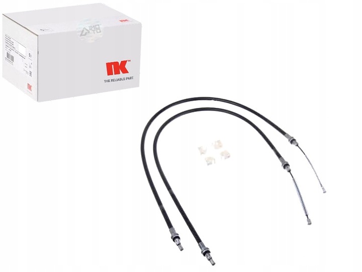 фото №8, Nk трос ham. ręcz. smart t. 01-07 левый/правый kpl.
