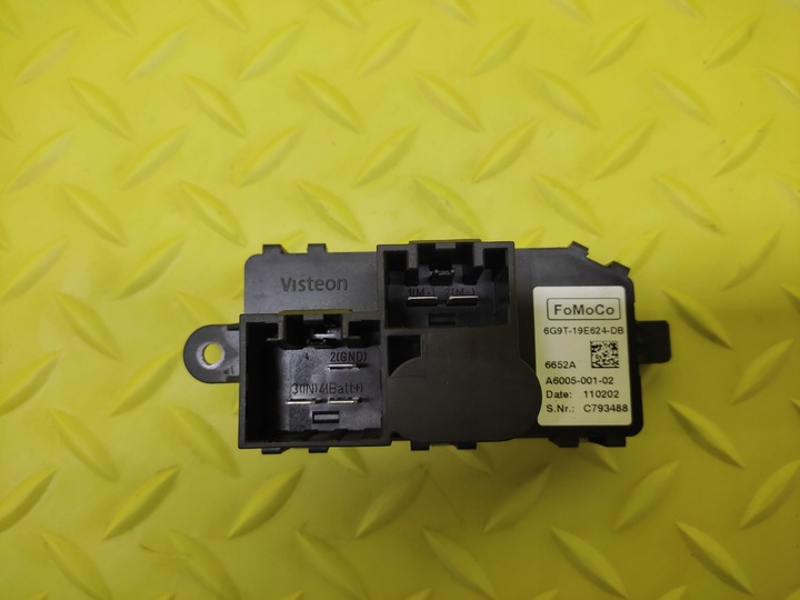 фото №2, Ford focus ii резистор вентилятор 6g9t19e624db