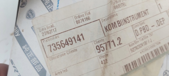фото №7, Fiat 500 abarth 735649141 спідометр  eu