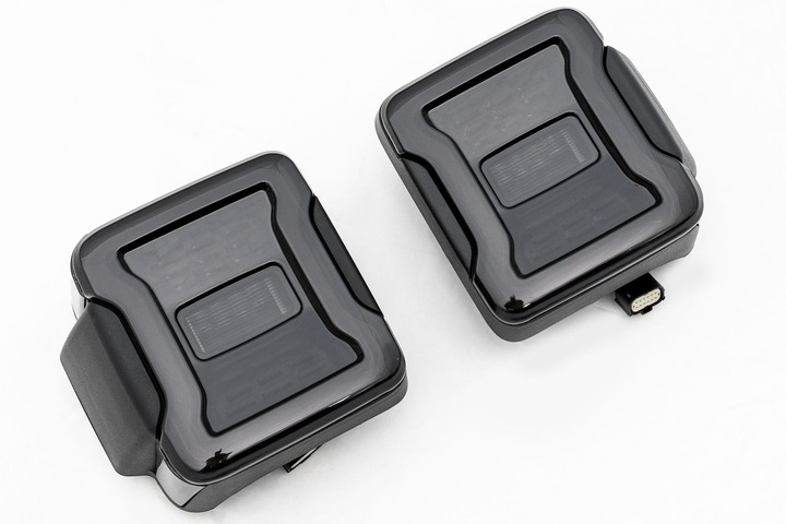 фото №12, Jeep wrangler jl 2018+ лампы задние led версия eu тонированное