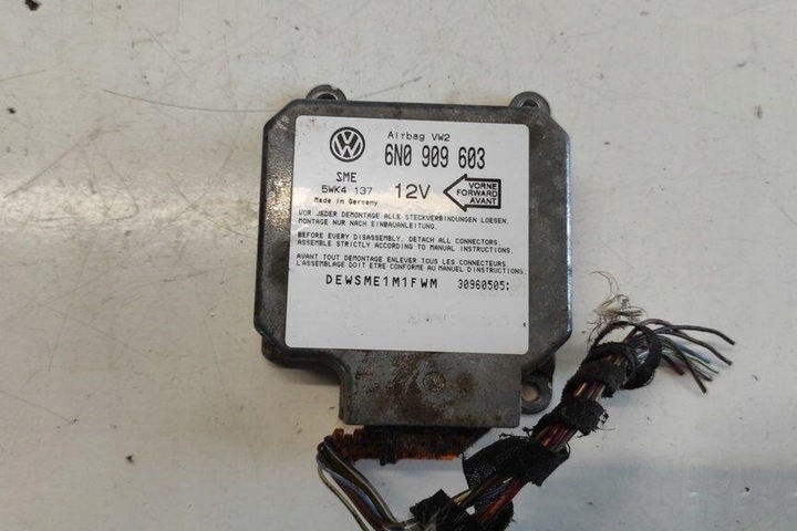 фото №1, Модуль подушка безпеки ford galaxy wgr 6n0909603 2.8l бензин 128kw 1999