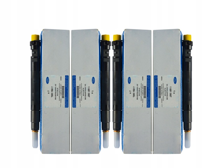 фото №10, Комплект інжекторів 4szt embr00101d citroen ds fiat ford peugeot 2.0 new