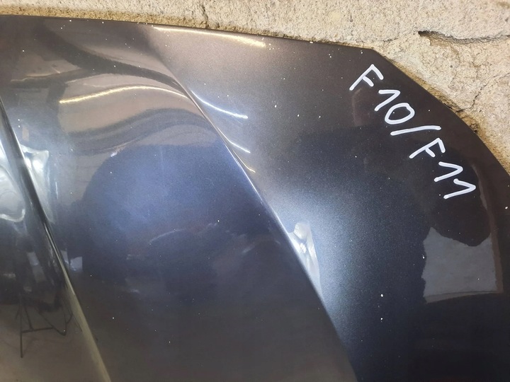 фото №7, Капот крышка двигателя bmw 5 f10 a90/7 серый