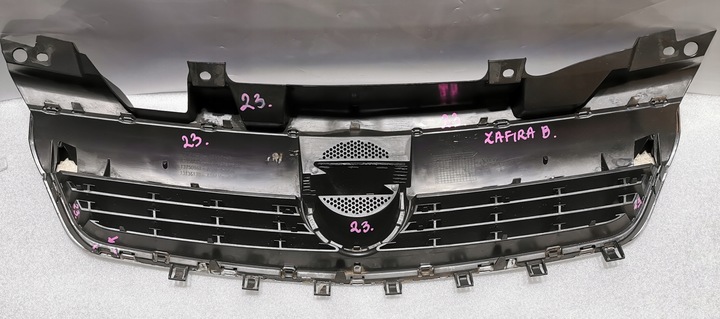 фото №9, Opel zafira b решётка решётка радиатора хром эмблема европа оригинал 13157590