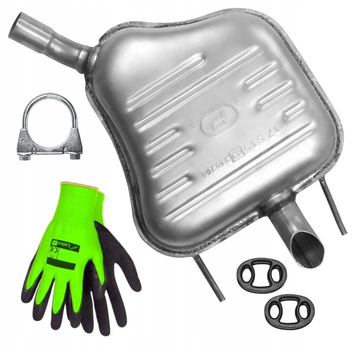 фото №1, Глушник кінцевий opel vectra 3 iii c 02-09 1.6 1.8 хетчбек sedan