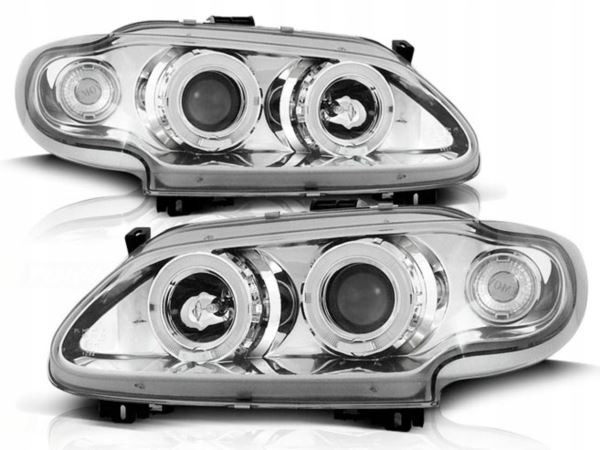 фото №1, Лампы angel глаза renault megane/scenic 96-99 хром