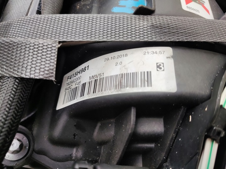 фото №11, Двигатель комплектный форсунки турбина mini f57 2.0i b48a20f 2018-2021