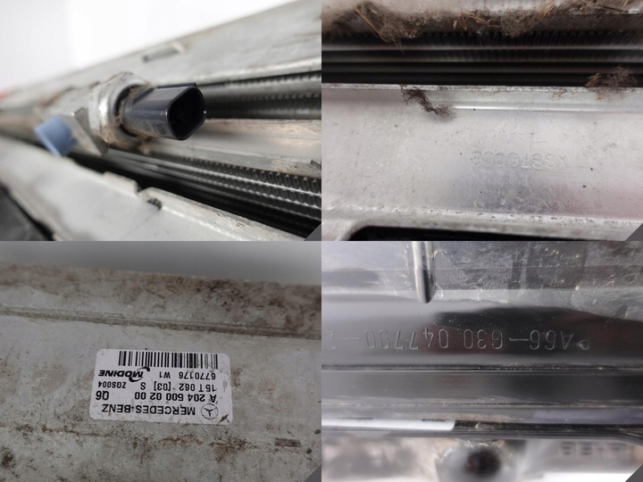 фото №10, Mercedes cls 218 231 204 207 212 комплект радиатор