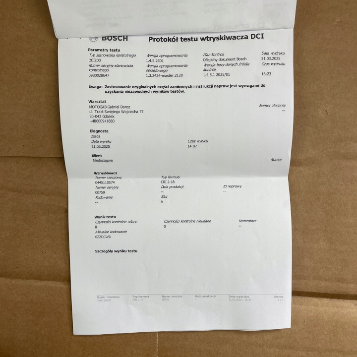 фото №11, Форсунка форсунка mercedes w447 2.2cdi a6510703187 0445110574 перевірений
