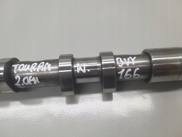 фото №13, Вал розподільний вал вихлоп 2.0 fsi touran golf v bvy blr 150km a4 b6 06d109102ak