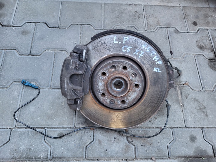 фото №1, Поворотный кулак левый перед citroen c5 iii x7 1.6 thp