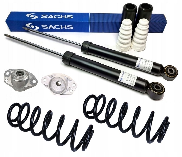 фото №1, Амортизаторы пружины защитные накладки кронштейны зад seat altea xl 5p5, 5p8 sachs