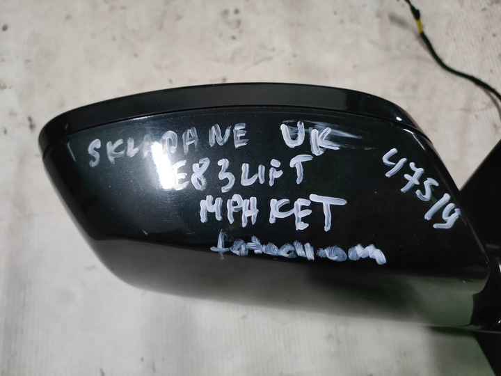 фото №9, Bmw x3 e83 рестайлинг м-пакет зеркало правые перед 2pin+ лента 475