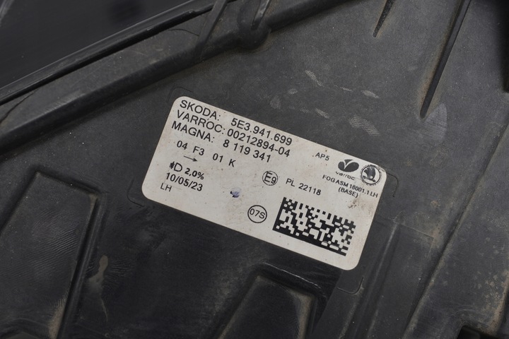 фото №4, Skoda octavia iv галоген drl левый перед led 5e3.941.699