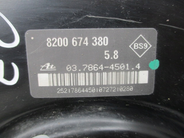 фото №7, Clio 3 05-10 усилитель тормоза насос ate