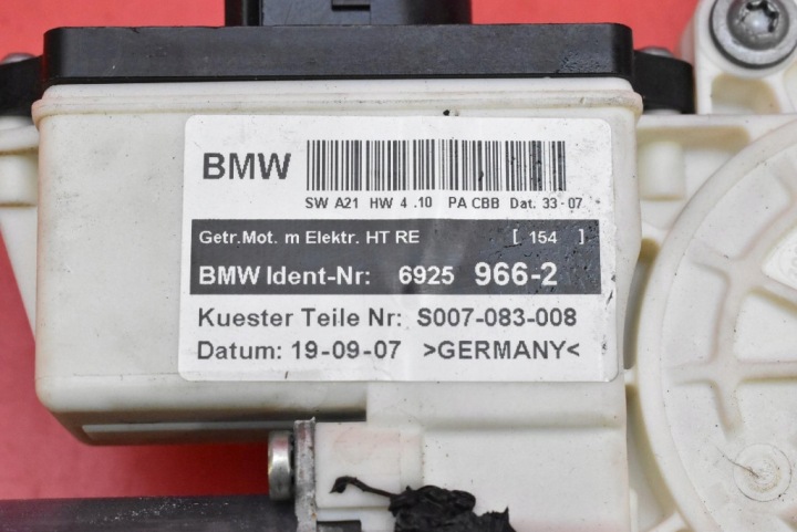 фото №7, Стеклоподъемник правый зад 176632 6925966 bmw x3 e83 рестайлинг 06-10