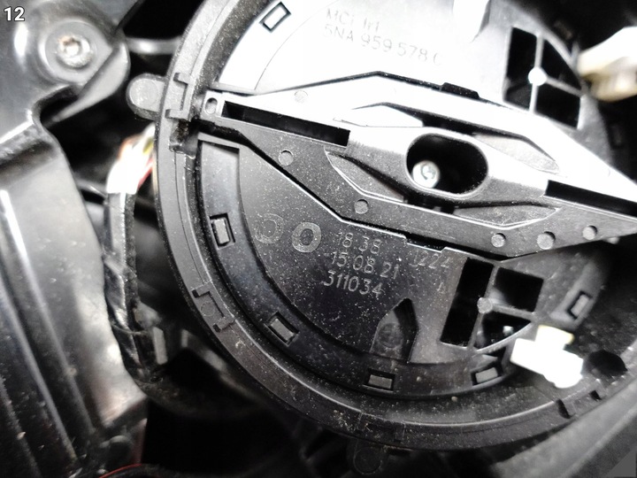 фото №13, Vw golf 8 viii 5h0 5h1 19- рестайлинг зеркало внешние зеркало левая 11 pin eu