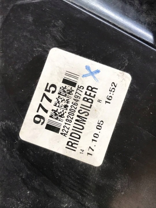 фото №12, Mercedes s класс w221 лампа зад правая задняя a2218200264